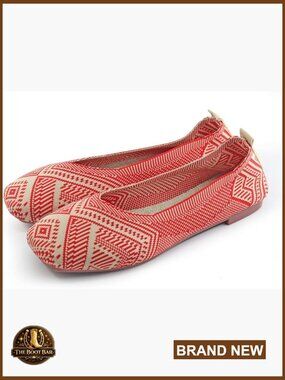 Knitted Ballet Flats - Lightweight Slip-on Loafers Comfortable Flat Shoes